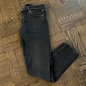 Gently Used Adriano Goldschmied Gray “Super Sinny Ankle” Jean -  Size 28.